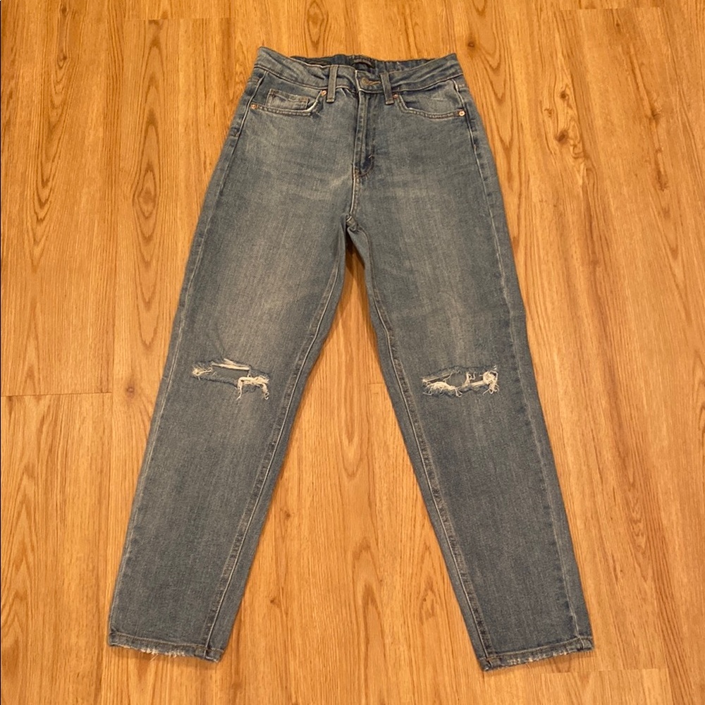 Wild Fable Highest Rise Mom Blue Denim Jeans